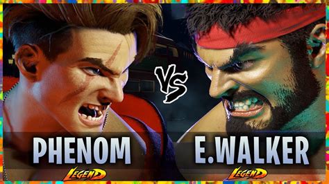 Sf Luke Phenom Vs Ryu Endingwalker Street Fighter Youtube