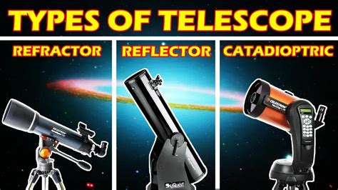 Different Types of Telescopes, Explained. - The Alien Tech