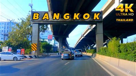 Driving In Thailand Street View 4k 60 Fps UHD YouTube