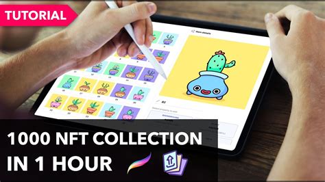 Drawing Tutorial NFT Collection With Procreate YouTube