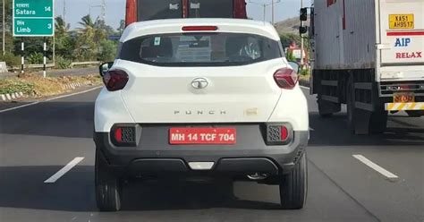 Tata Motors Punch CNG Micro Sub 4 Meter SUV Spied On Test For The First