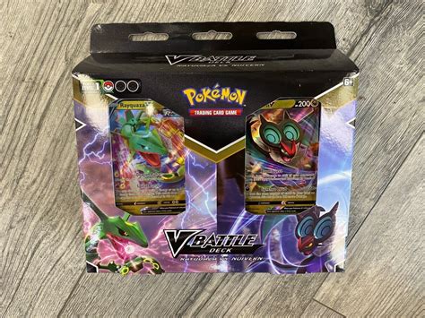 Pokemon V Battle Deck Rayquaza Vs Noivern Factory Sealed New Values Mavin