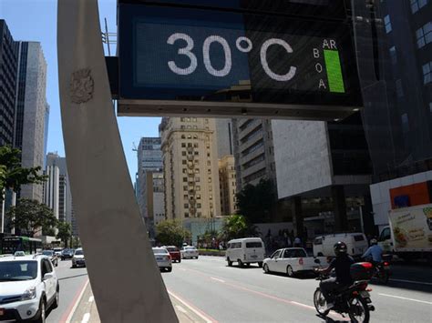 Calor Volta A Sp Ap S Frente Fria E Temperatura Deve Ficar Acima Dos