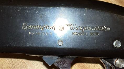 Remington 870 Wingmaster Youtube