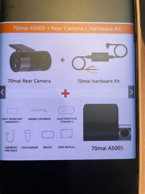 70 mai hardware kit, Auto Accessories on Carousell