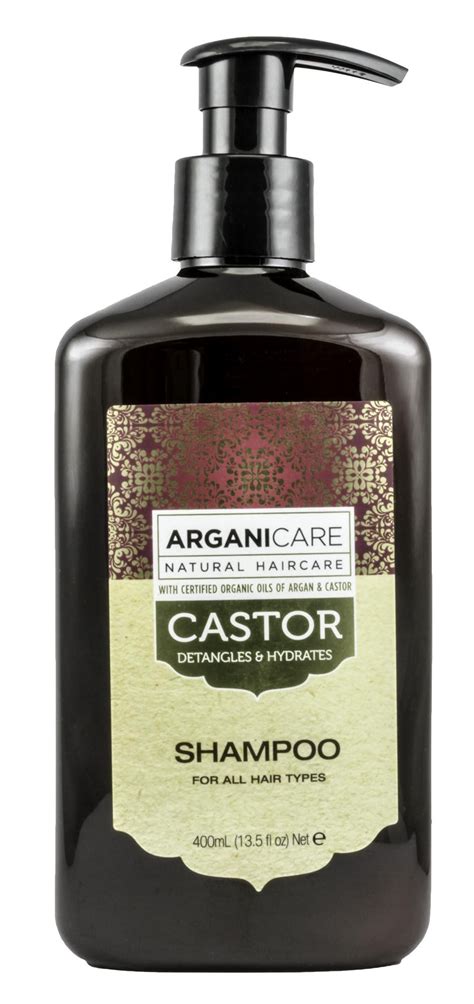 Ingredients list ARGANICARE Castor Oil Shampoo For All Hair ...