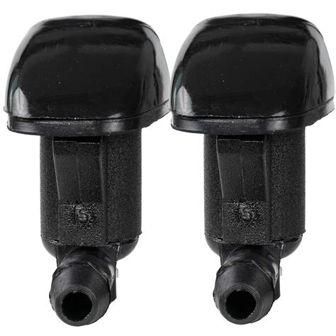 Pair Front Windshield Wiper Washer Nozzle Jet Spray Hood For Pontiac