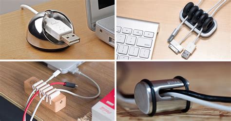 11 Creative Cable Holders That Stop The Cables Falling Off Your Desk ...