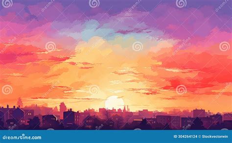 Blue Clear Sky Background Stock Illustration Illustration Of Pristine