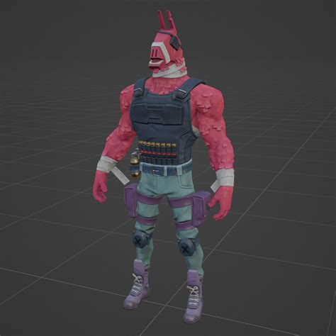 Lt John Llama Fortnite D Model By Shevraar