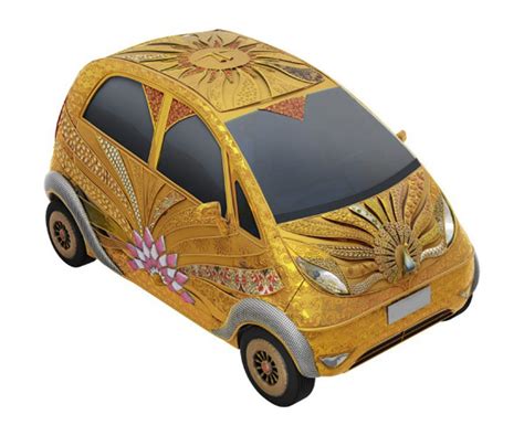 Gold-Covered Tata Nano Proves Tackiness is a Universal Language