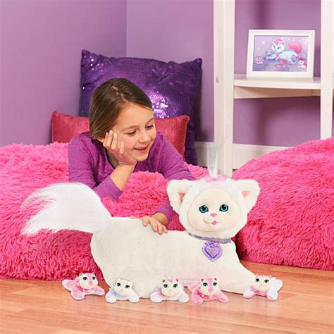 Беременная кошка Ивори с сюрпризом Kitty Surprise Plush Ivory (ID ...