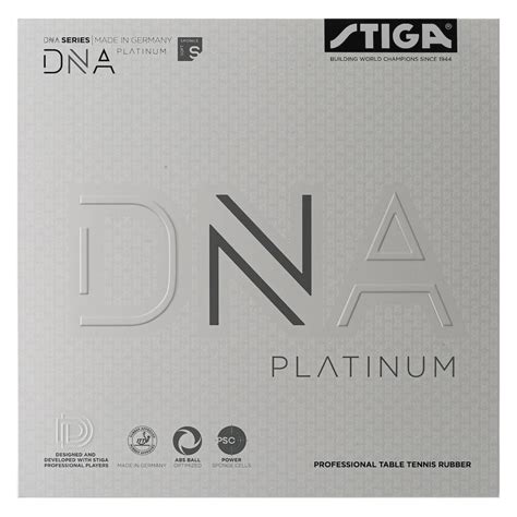 DNA Platinum S Table tennis rubber | STIGA Sports