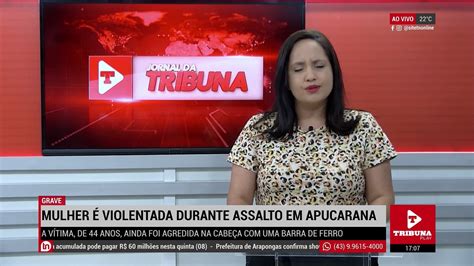 Mulher Violentada Durante Assalto Em Apucarana V Deo Dailymotion