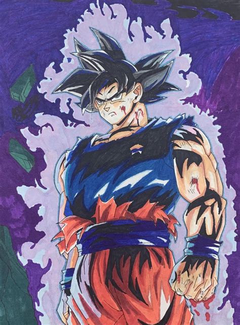 dragonball fan art  crimson times