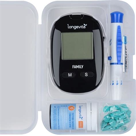 Глюкометр Longevita Family (Лонгевита Фемели) + 100 тест-полосок купить ...