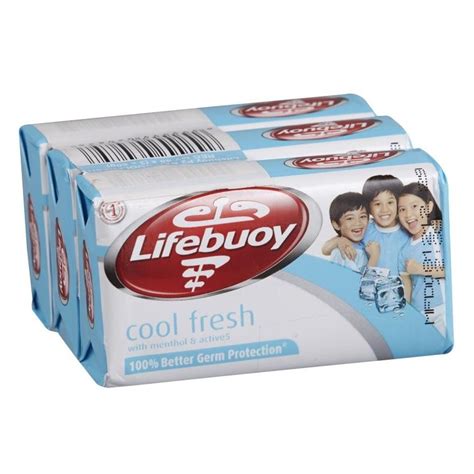 Lifebuoy Cool Fresh Antibacterial Soap 115g X 3 Degrocery