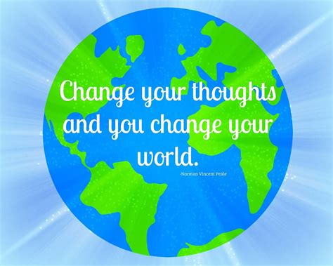 Printable Word Art 8x10 Change Your Thoughts And You Change Your World