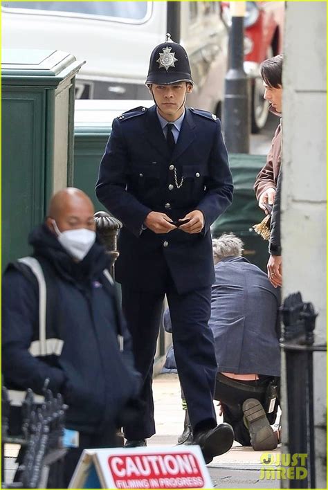 Harry Styles Gets Into Character In First 'My Policeman' Set Photos ...