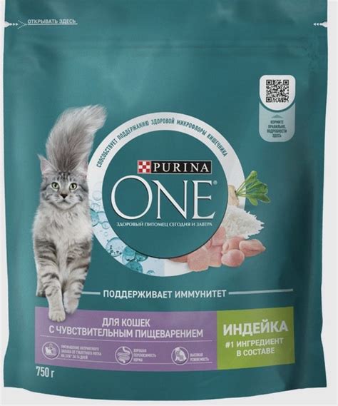 PURINA ONE для кошек с чувствительным пищеварением - купить с доставкой ...
