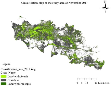 map showing plant species map   study area  scientific