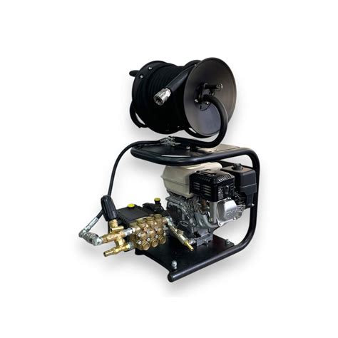 Frame Mounted Honda Gx200 With Interpump W154 Petrol Pressure Washers