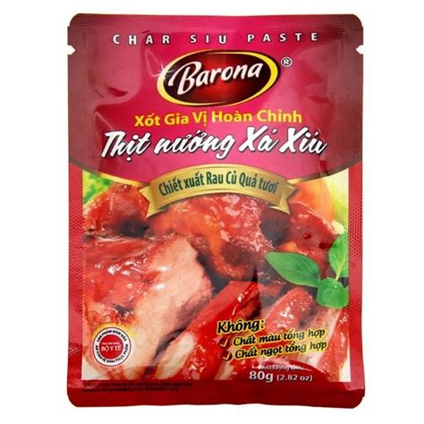 Xốt GVHC Thịt nướng xá xíu Barona 80g Siba Food Hà Nội