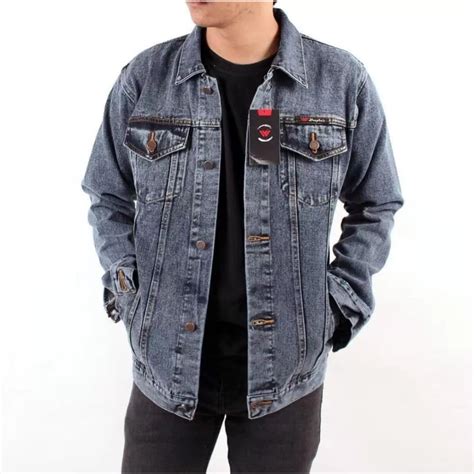 Jual Jaket Jeans Denim Pria Sandwash Big Size Jumbo Xxl Xxxl Shopee