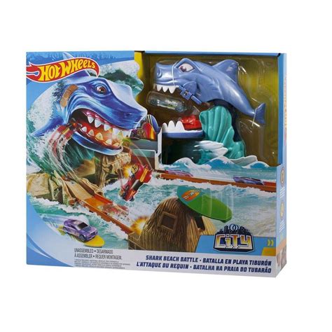 Pista Hot Wheels City Ataque Tubar O