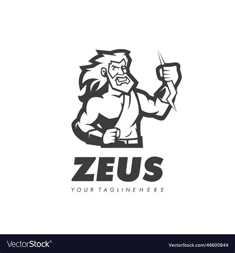 Zeus Logo Design Royalty Free Vector Image Vectorstock