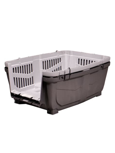 MPS SKUDO 3 переноска 60х41х40h см с металлической дверцей, с замком, серая