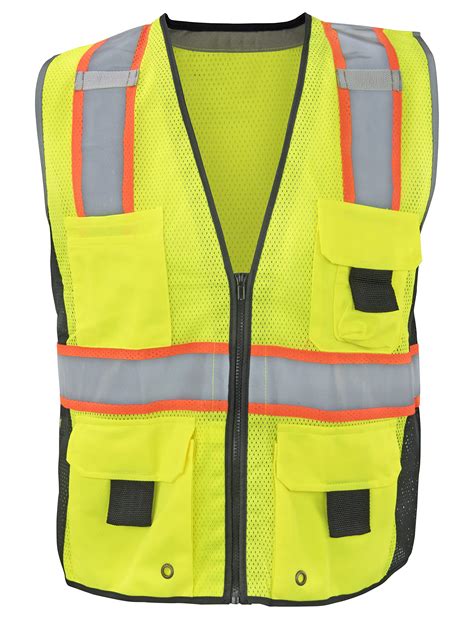 Buy Ironwear 1245 ANSI Class 2 Hi Vis Two Toned Reflective Tape Safety