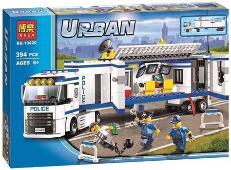 Конструктор Bela 10420 Выездной отряд полиции аналог Lego City 60044 ...