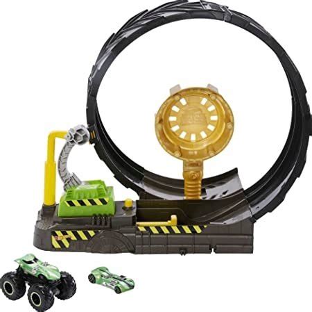 Hot Wheels Monster Truck Zestaw Epicka P Tla Kaskaderska Autka Hot Wheels Sklep Empik