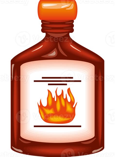 Hot Sauce Bottle Icon Isolated 24408275 PNG