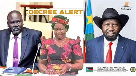 President Kiir Decree Appointing Deputy Minister Of Foreign Affairs