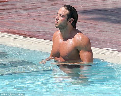 TOWIE S Megan McKenna Sizzles In Barely There Purple Bikini In Majorca Daily Mail Online