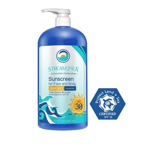 Body Protecting Sport Sunscreen Spf 30 Stream2sea