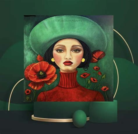 Emotions In Blue Nude Oil Paintings By K Madison Moore Blue Harmony