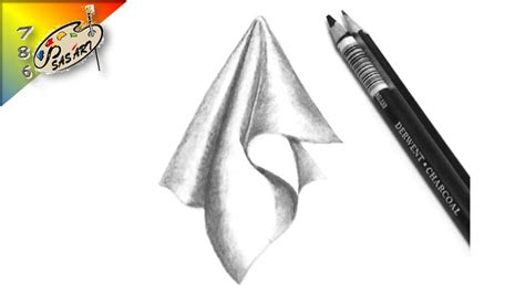 How To Draw Drapery With Pencil Drapery Drawing Tutorial Youtube