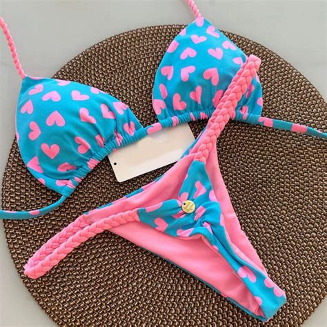 Bộ đồ bơi Bikini nữ in hình thời trang đi biển kỳ nghỉ Shopee Việt Nam
