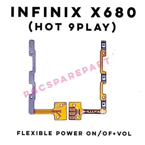 Jual Original Flexible Konektor Volume Power On Off Infinix Hot 9