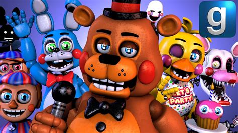 Animatronics From F Naf