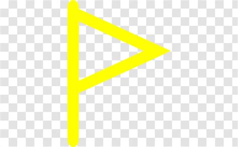 Yellow Flag Clip Art Sign Transparent Png