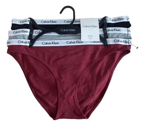 Set De Calzones Bikini Calvin Klein Originales Talla L G Meses Sin Inter S