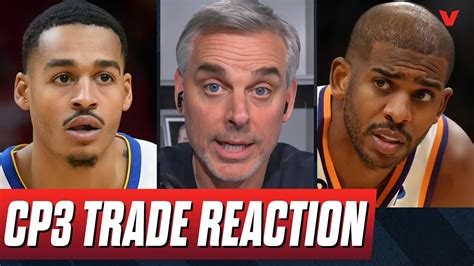 Reaction To Wizards Trading Chris Paul To Golden State Warriors For Jordan Poole Colin Cowherd