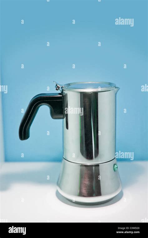 Stainless steel electric kettle Stock Photo - Alamy