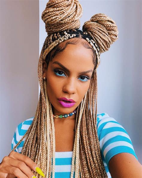 Tran As Box Braids Finas Principais D Vidas Fotos E Tutoriais