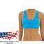 Women Seamless Racerback Paded Sports Bra Yoga Fitness Stretch Workout