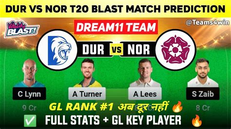 Dur Vs Nor Dream Team Prediction Dur Vs Nor Dream Team Dur Vs